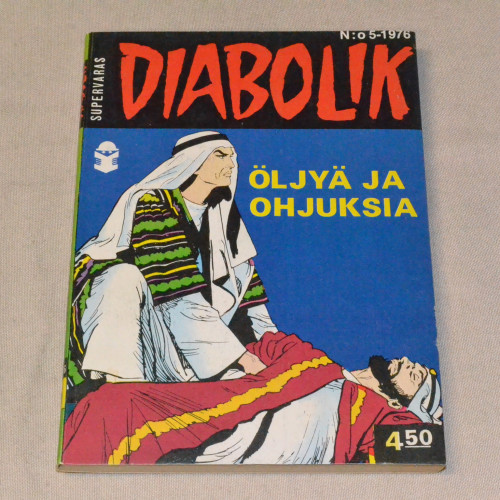 Diabolik 05 - 1976 Öljyä ja ohjuksia